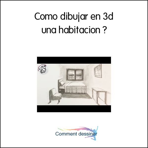 Como dibujar en 3d una habitacion